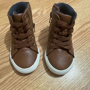 Cat & Jack Brown High-Top Sneakers